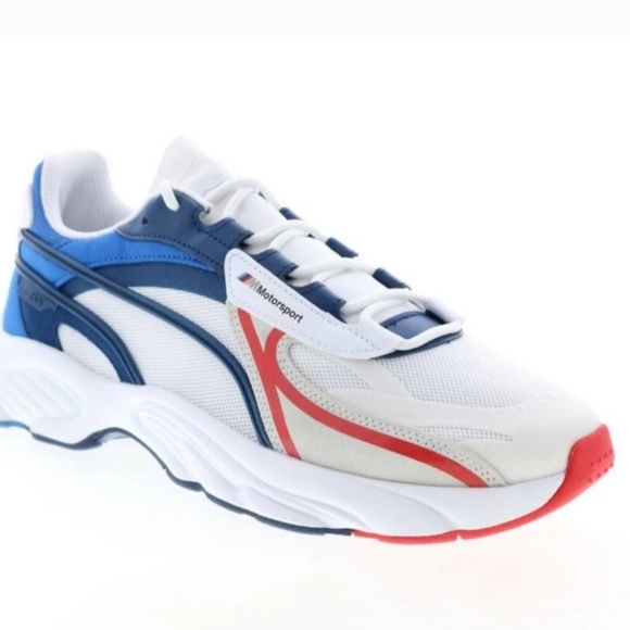 PUMA BMW M Motorsport Rs -Connect Men's Trainers White Size 11.5 Style 306941-02 - Picture 9 of 12